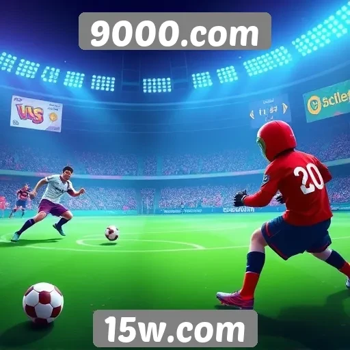 Recursos de jogos ao vivo no 9000.com